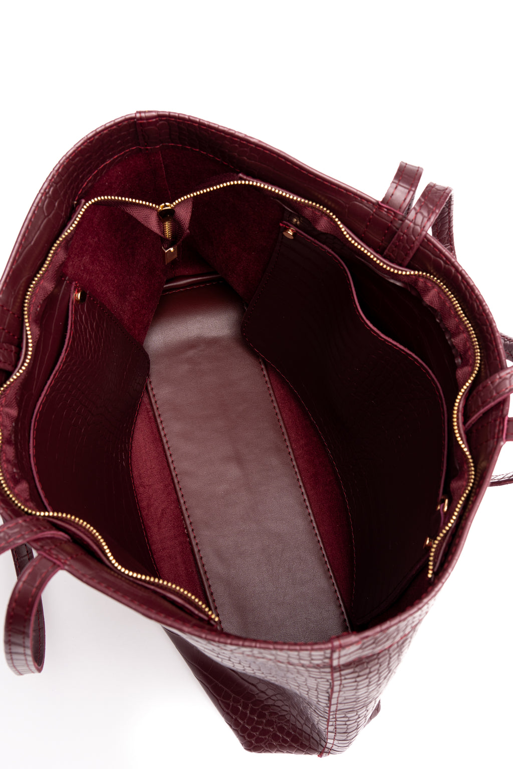 Shopper bordo