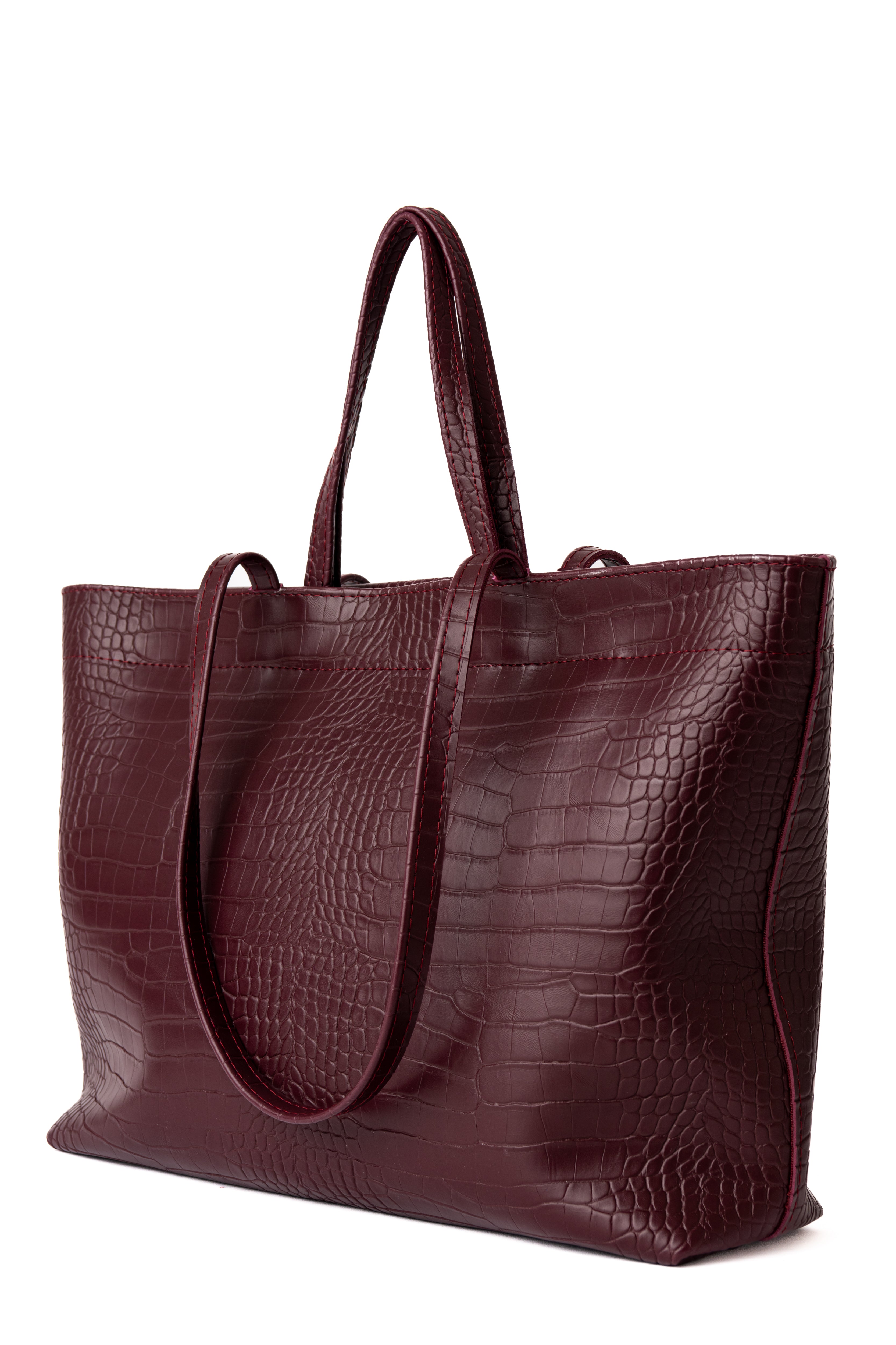 Shopper bordo